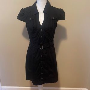 Guess Belted Shirt Dress